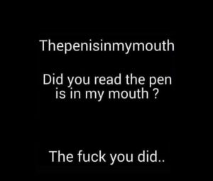 pen-in-mouth